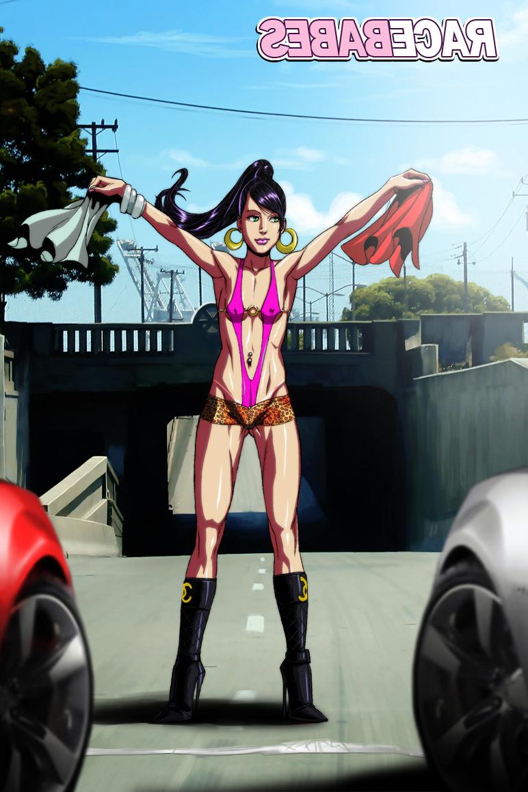 10P Anime race girls suck and fuck