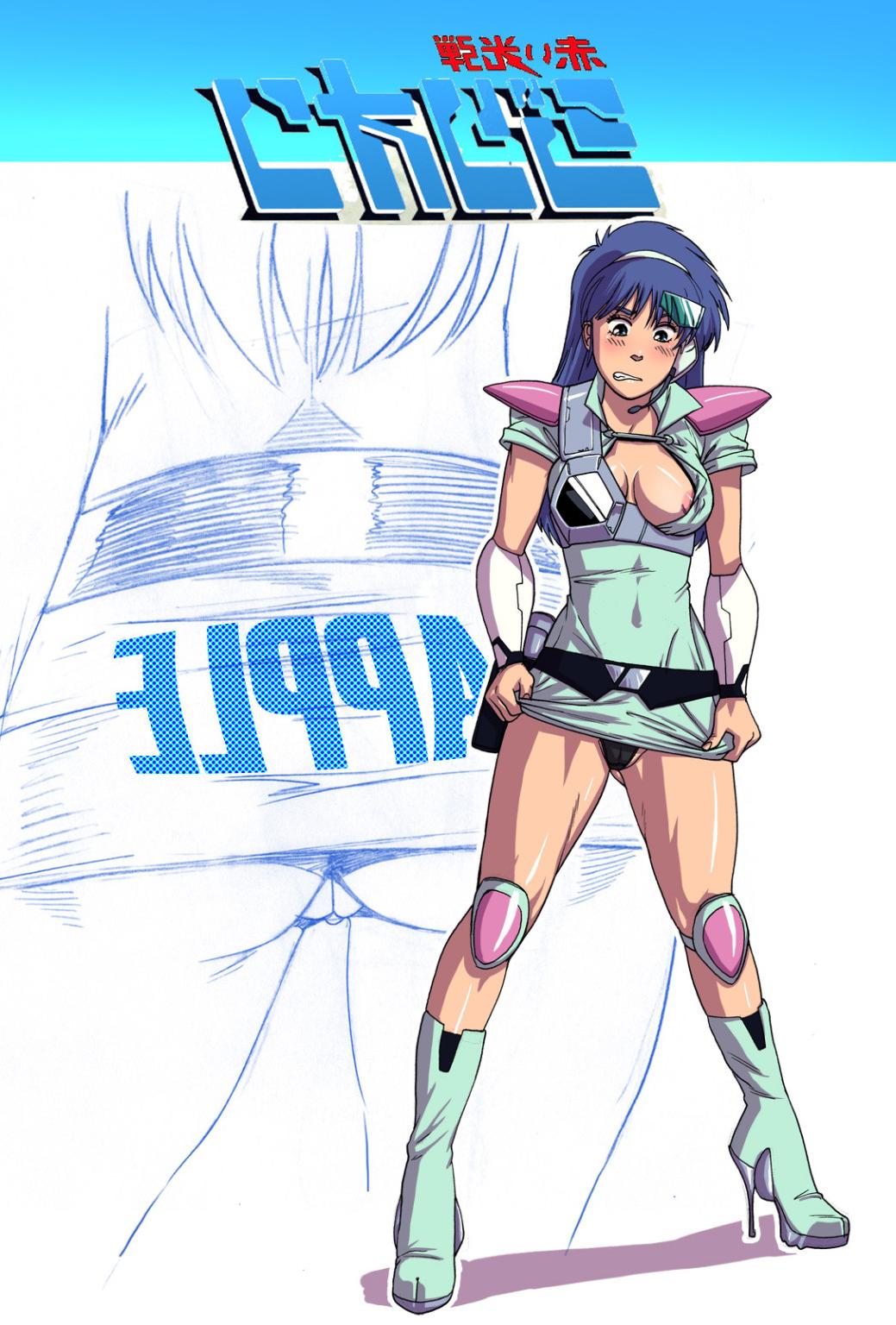 10P Anime race girls suck and fuck