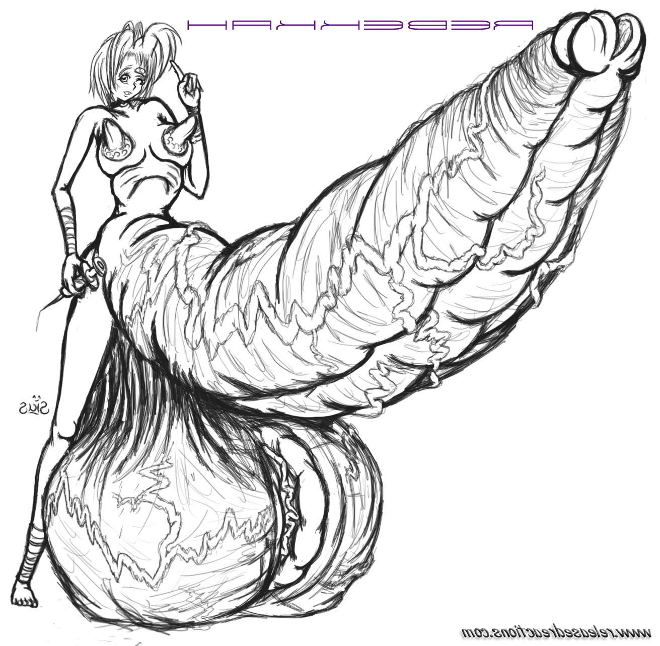 10P Futanari foreskin porn