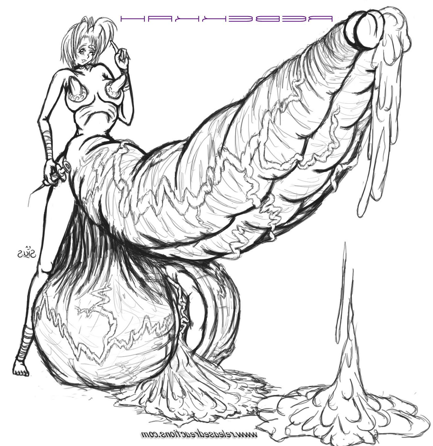 10P Futanari foreskin porn