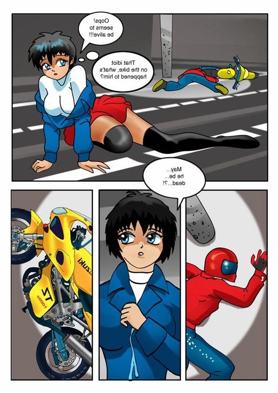 15P Drawn shemale sex comic