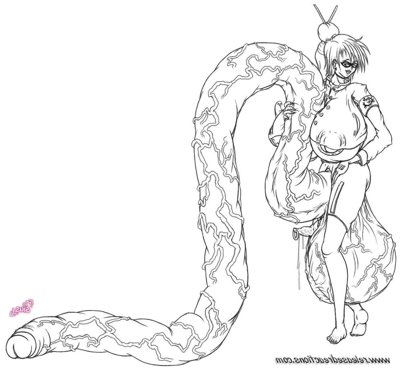 10P Cock monster futanari