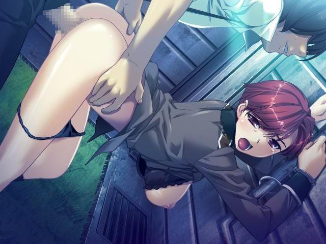 14P Blonde anime cutie with big perky titties spreads her soft thighs