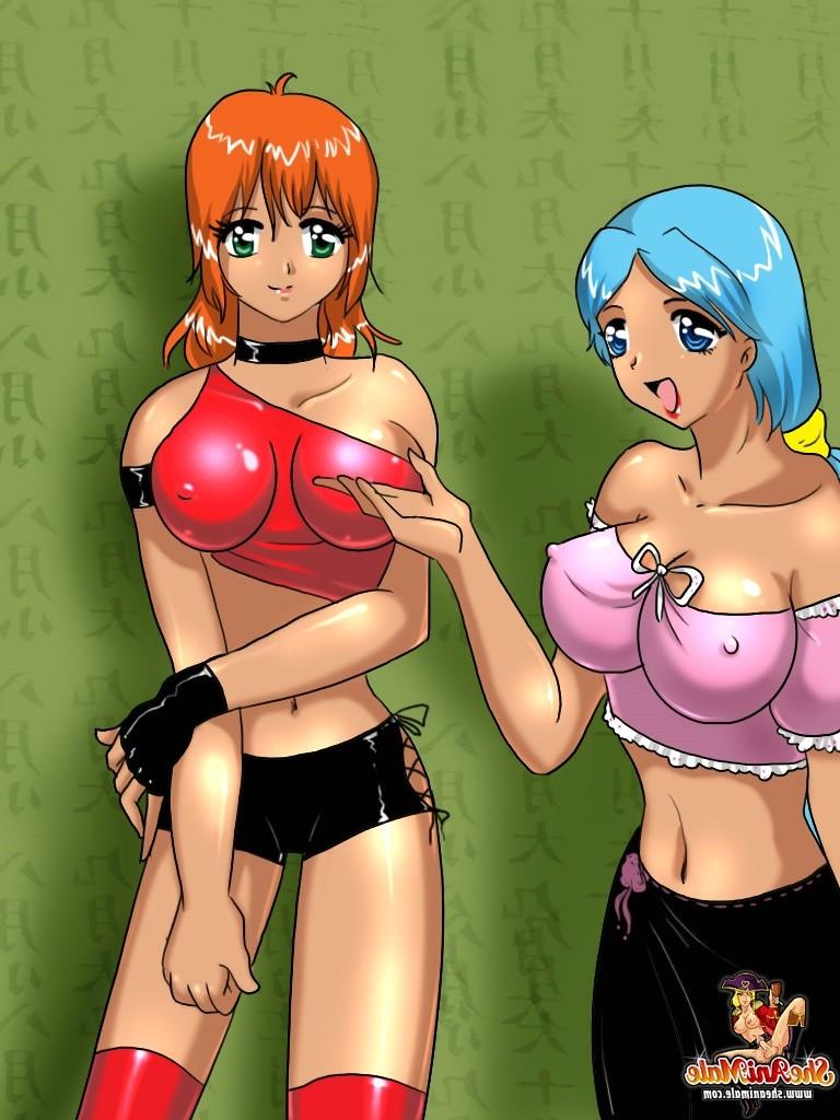 12P Shemale anime police sex