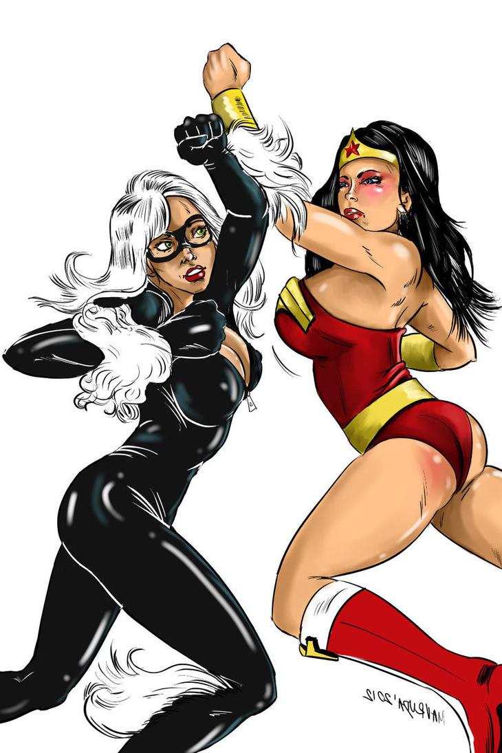 10P Superhero sex comics