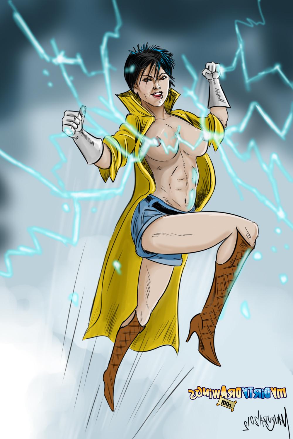 10P Superhero sex comics