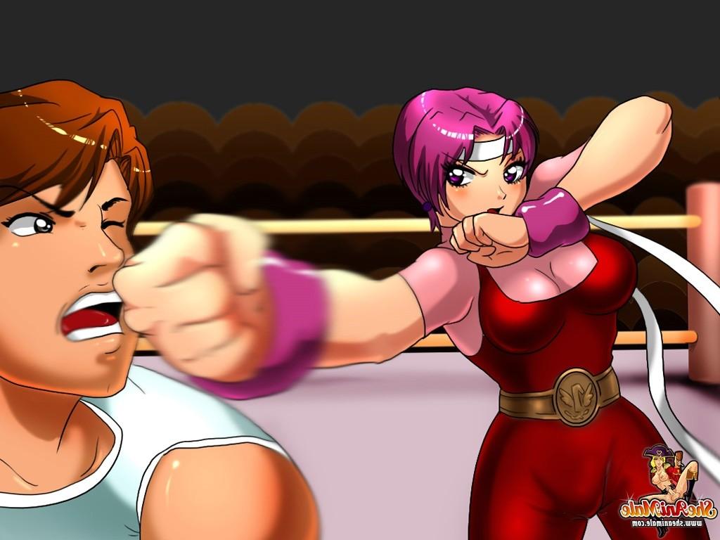12P Dickgirl toon fighters