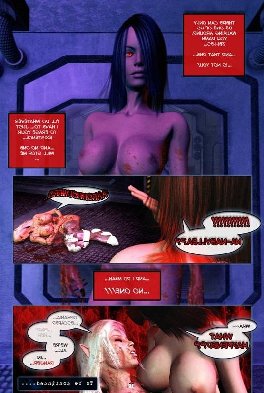 25P Vampire shemale comics