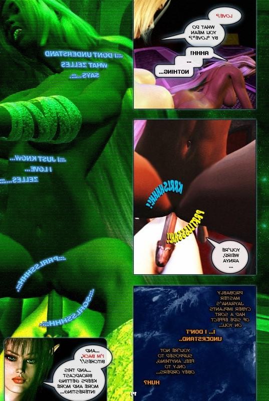 25P Vampire shemale comics