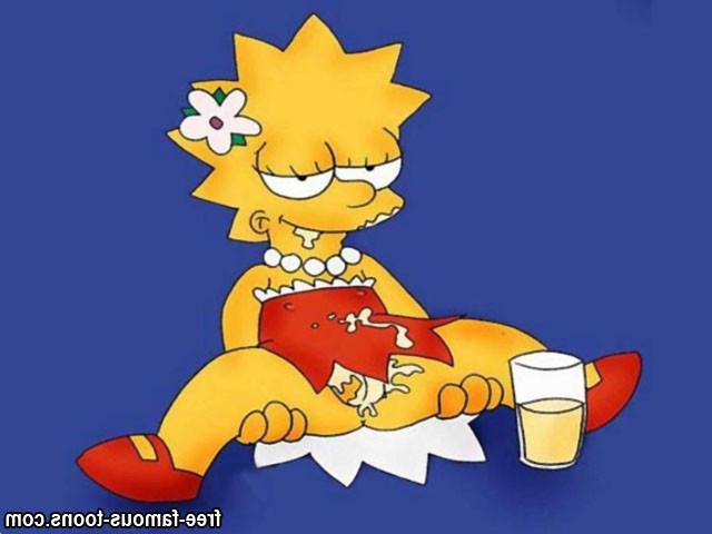 10P Lisa Simpson touches herself