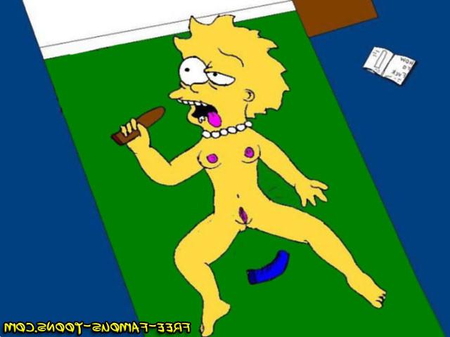 10P Lisa Simpson touches herself