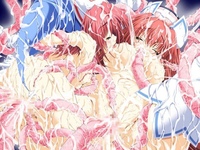 14P Big boob hentai sisters practice titty fucking and cum eating