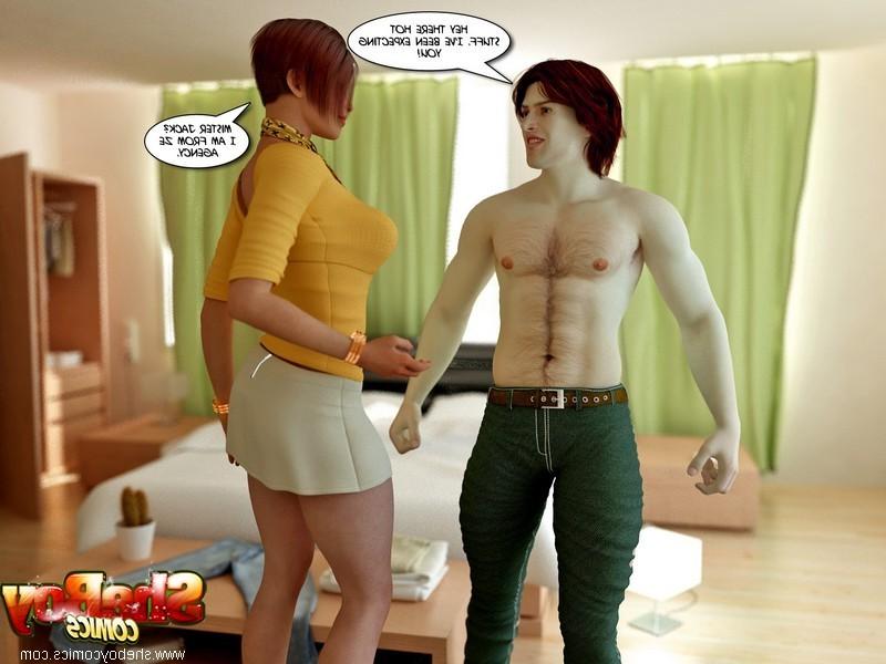 14P Toon shemales fucking in porn comics