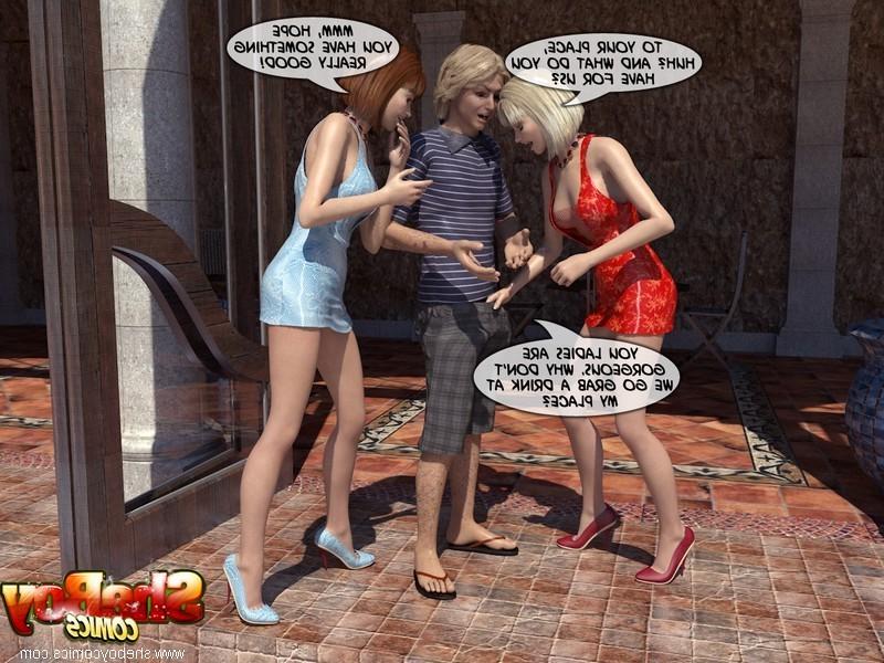 14P Toon shemales fucking in porn comics