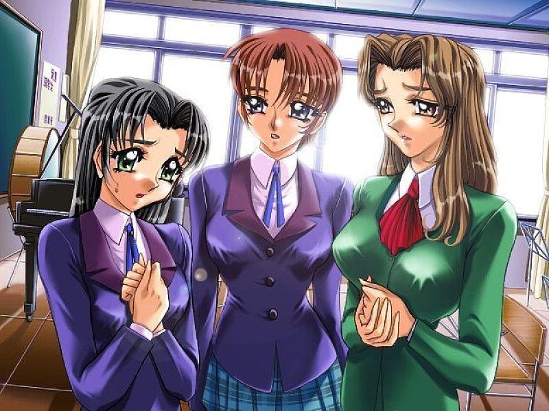 14P Busty anime lesbians get wild and nasty