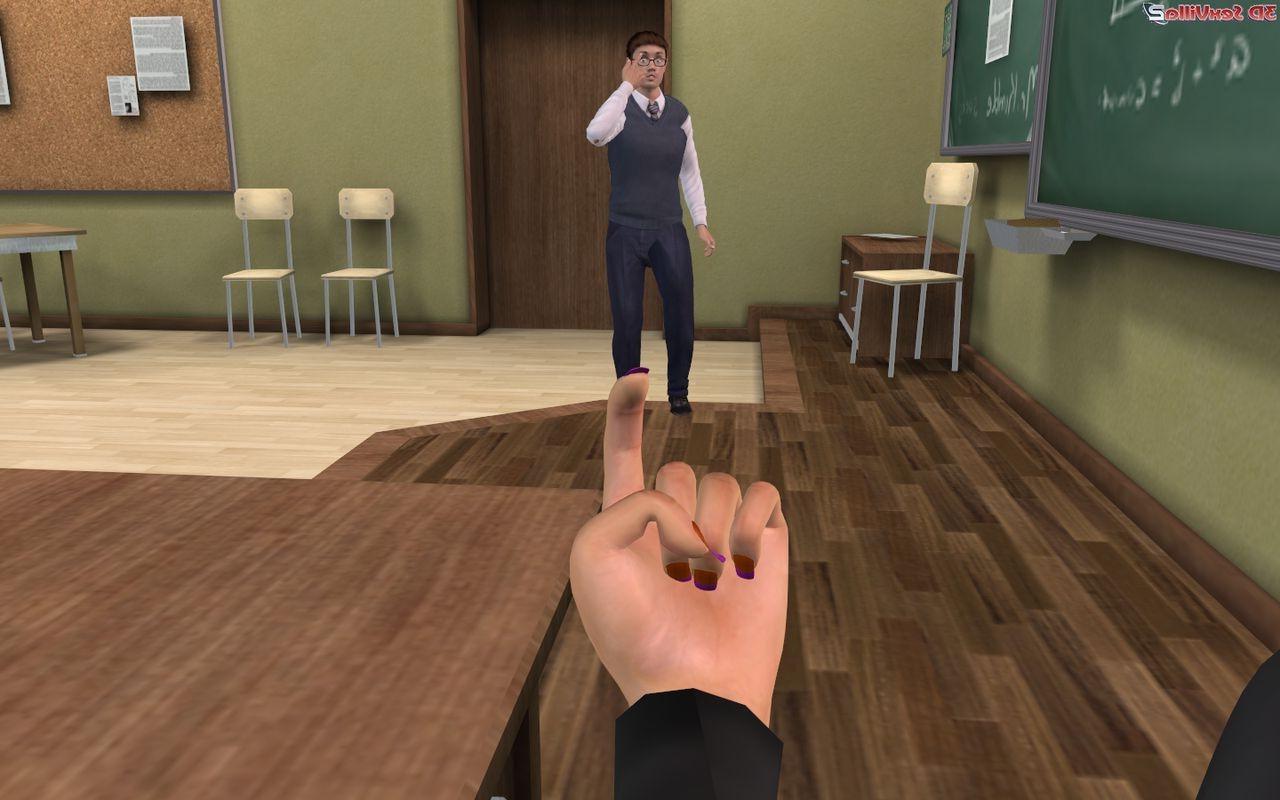 16P Horny cg nun disturbed by a student