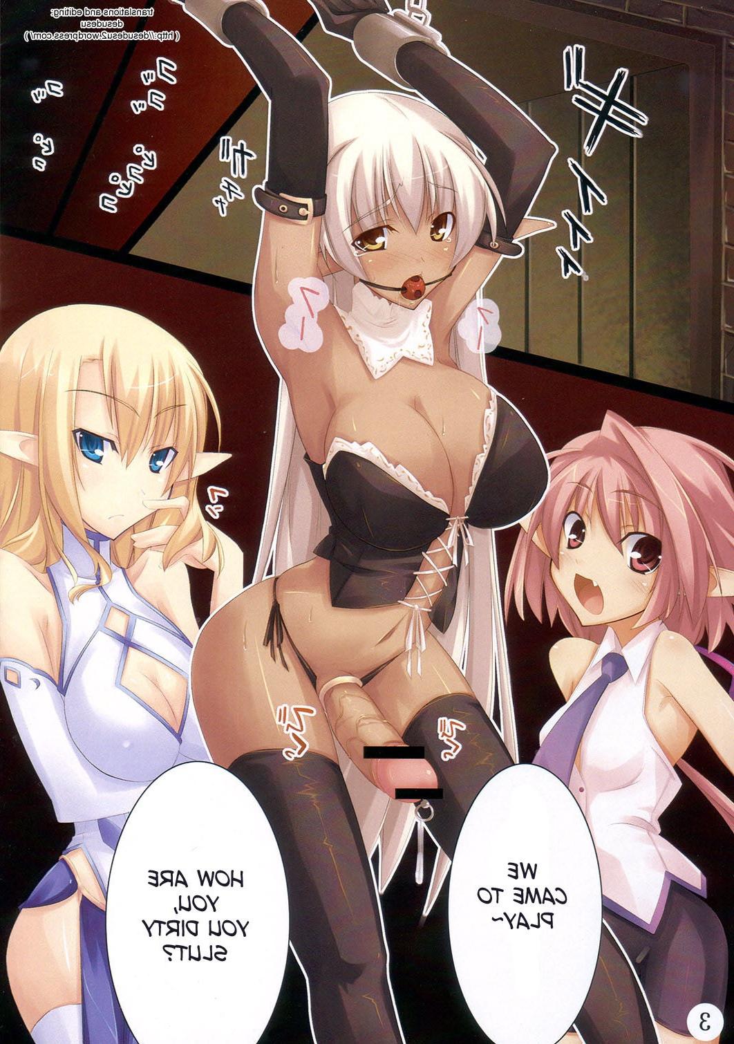 9P Anime futanari cockrings