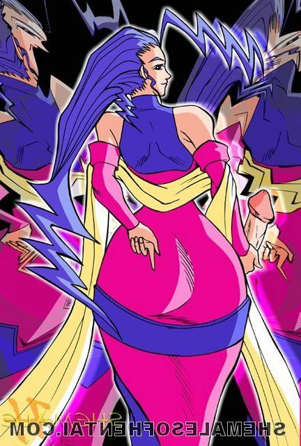16P Black hentai shemale