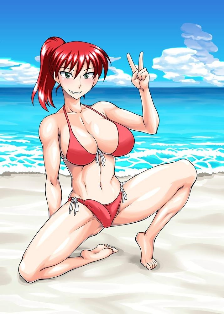 15P Anime shemales in swimsuits