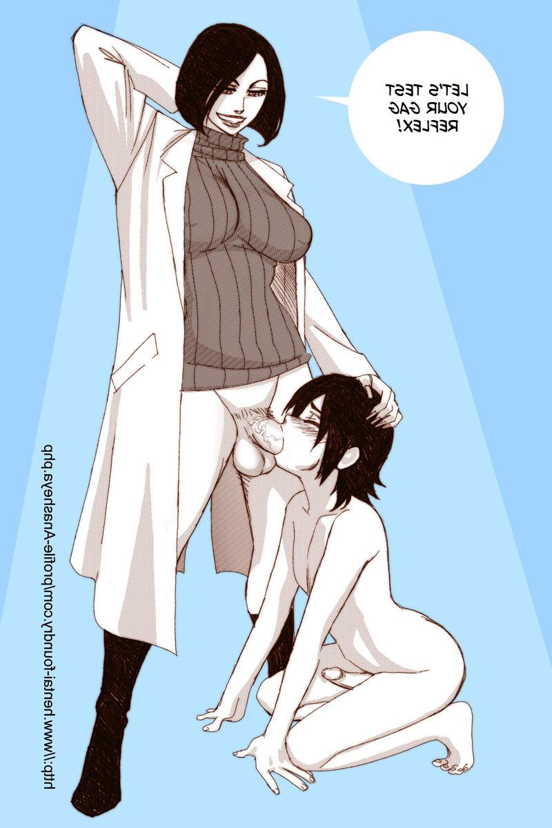 16P Futanari pegging porn