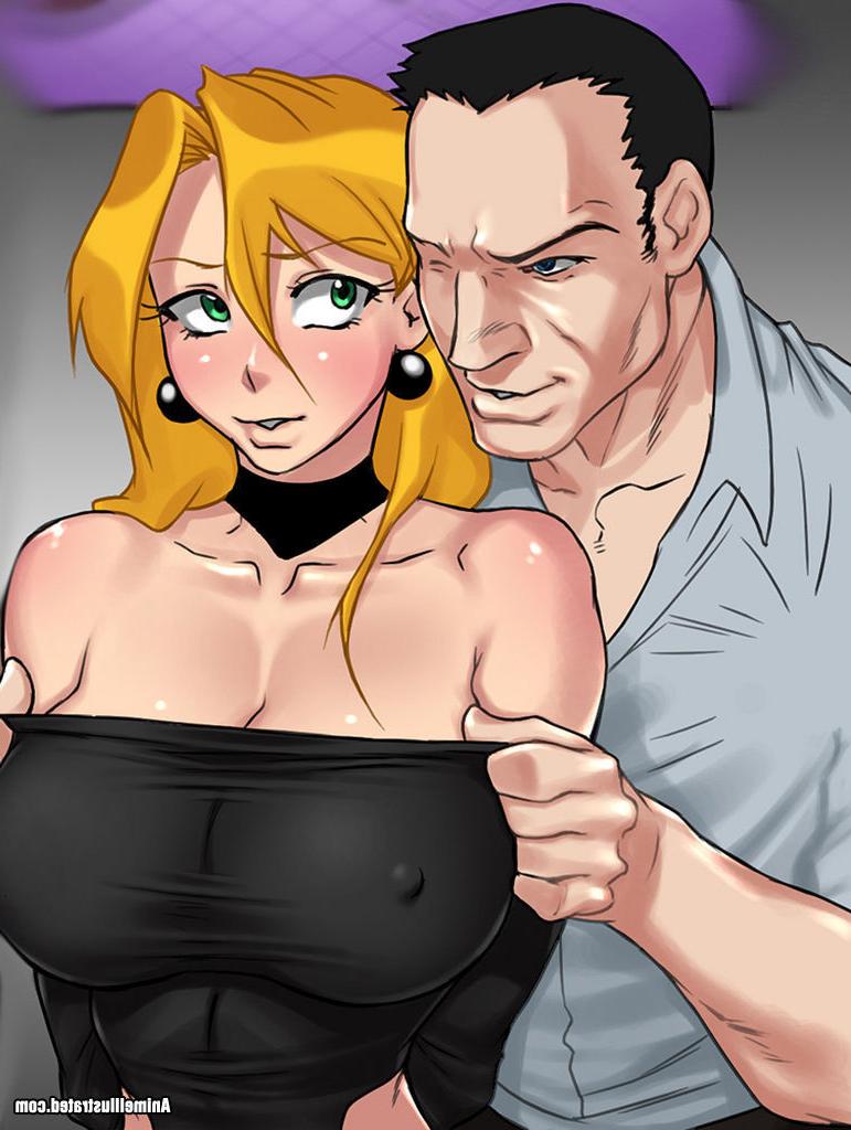 15P Anime chicks playing with big dicks