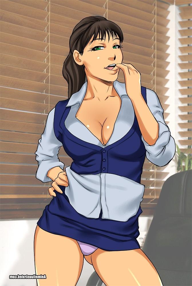 15P Hot anime chicks shwoing what they have got