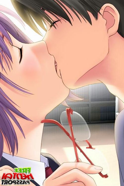 15P Purple haired hentai babe with large breasts gets small cooter fucked doggy styl