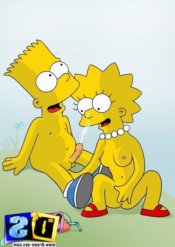 16P The Simpsons have a wild and raunchy group suck and fuck party