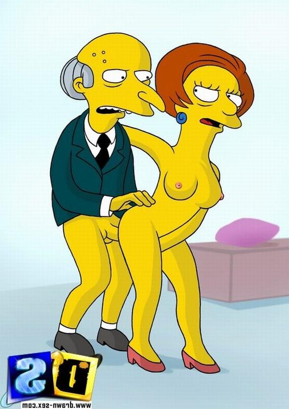 16P The Simpsons have a wild and raunchy group suck and fuck party