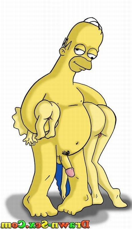 16P The Simpsons have a wild and raunchy group suck and fuck party
