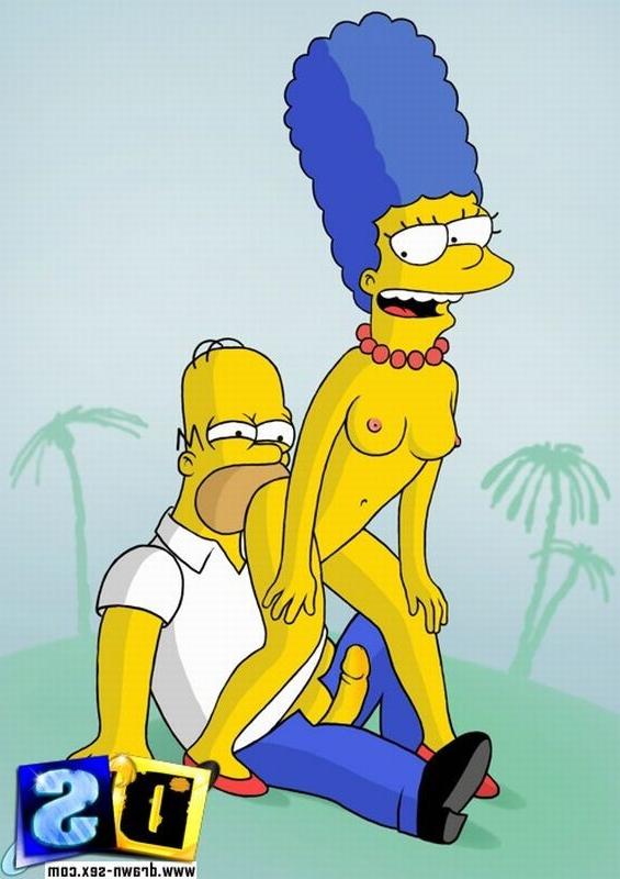 16P The Simpsons have a wild and raunchy group suck and fuck party