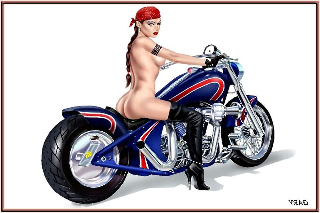 12P Biker babes strut their stuff