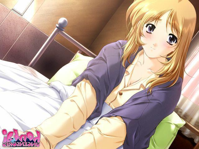 15P Sensual hentai nymphet making love with her handsome boyfriend
