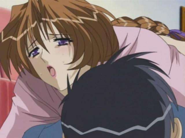 16P Classy brunette does horny ride session in anime