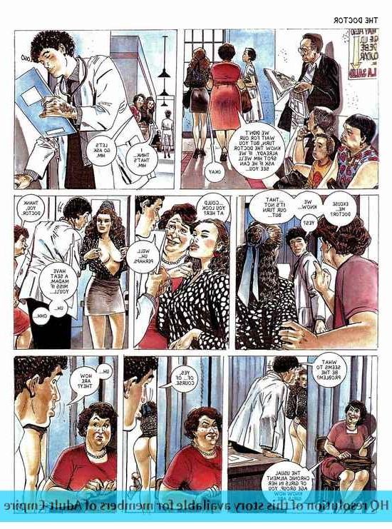 12P Strong dude fucks two hot ladies in porn comics
