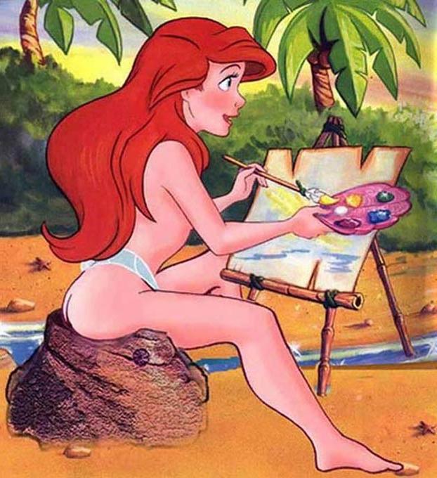 12P ariel porn cartoons