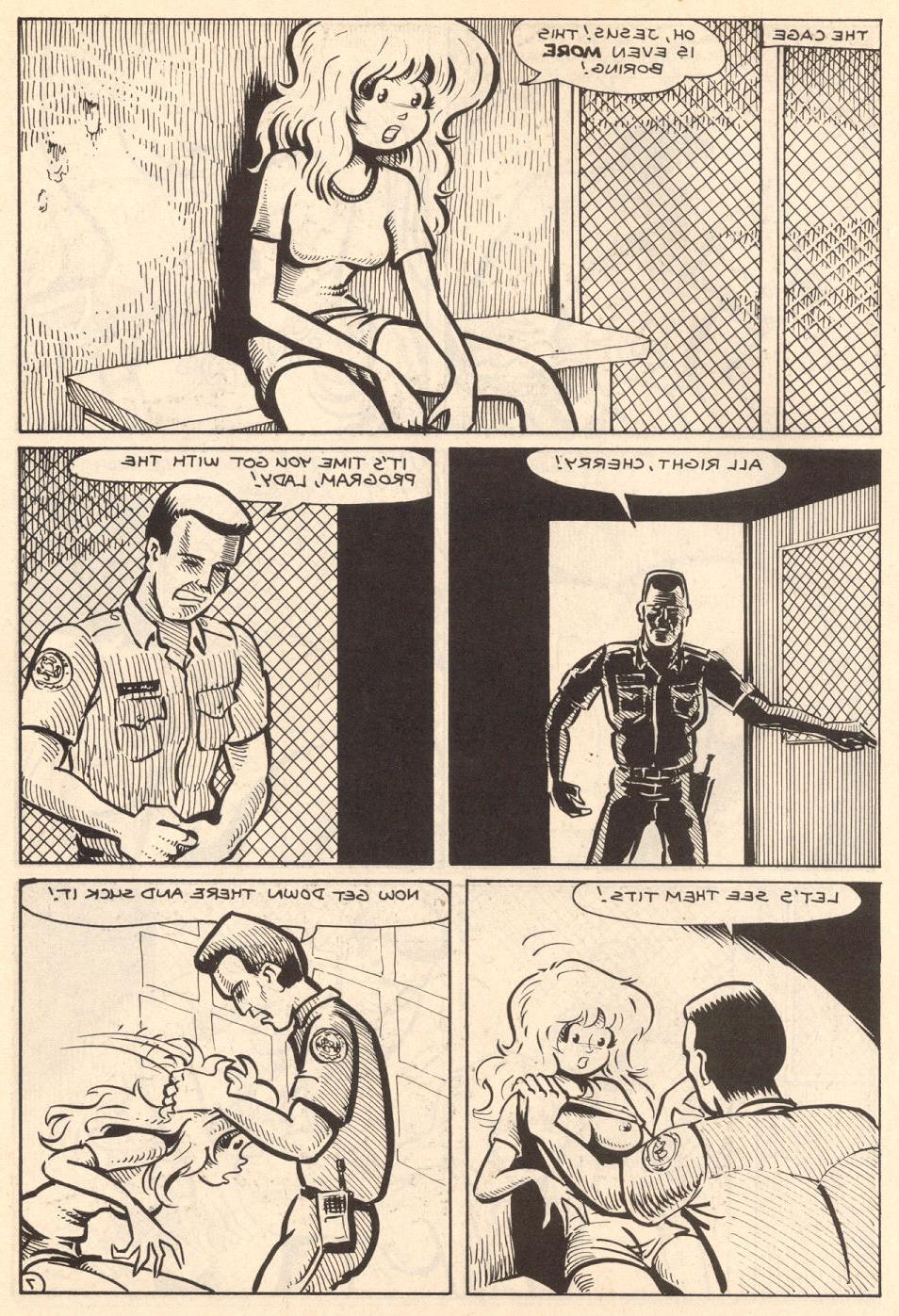 12P Raunchy porn comix with group fuck