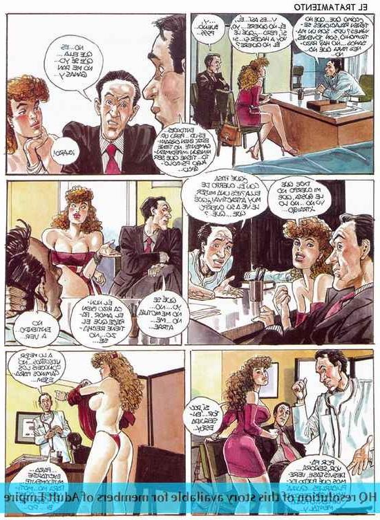 12P Hot adult comics with sexy babe sucking dick