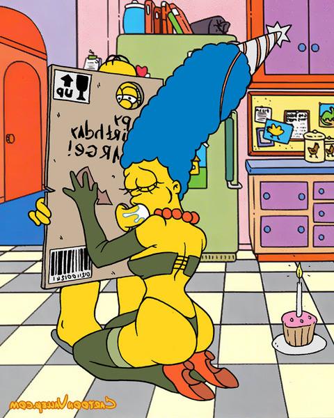 12P Its Marges birthday and Homer has a very special gift for her He makes his very 