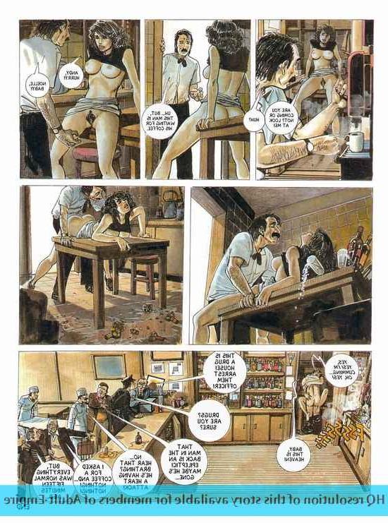 12P Porn comics with hot chick being fucked hard