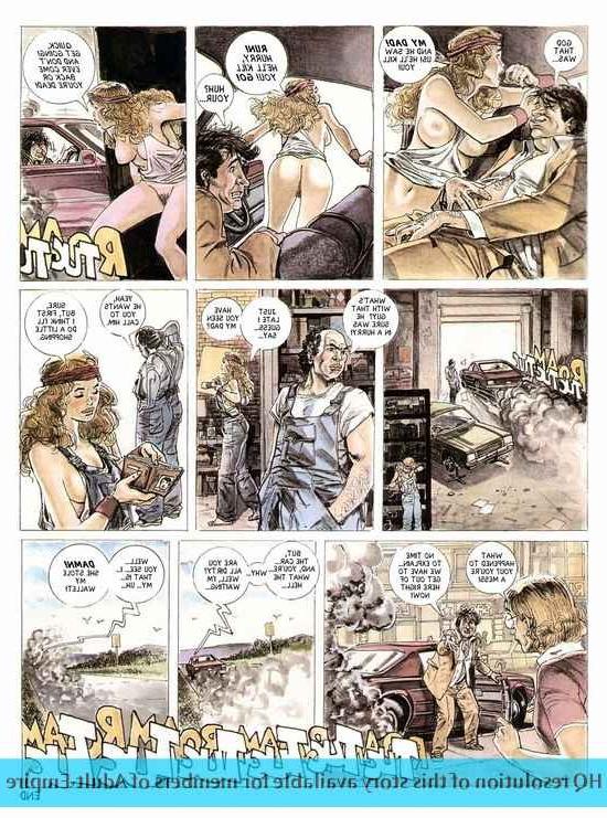 12P Porn comics with hot chick being fucked hard