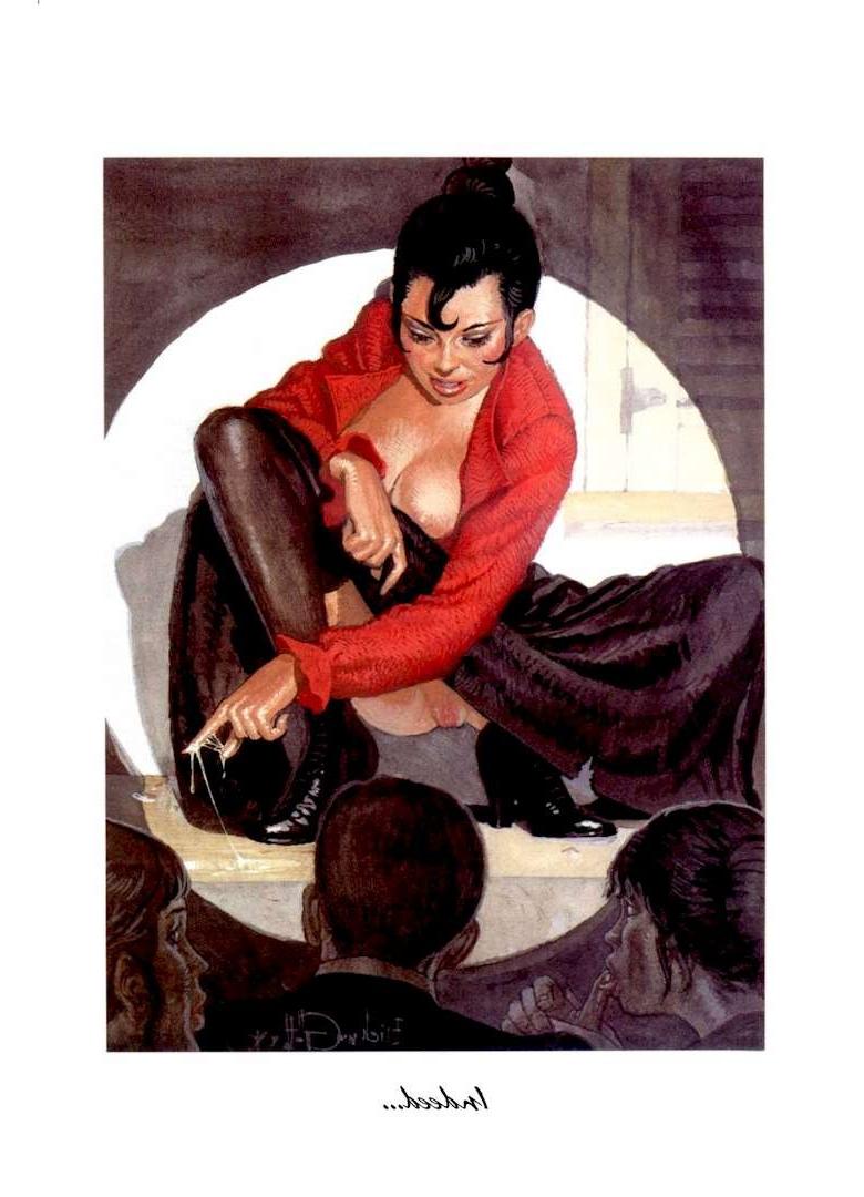 12P Dirty fuck performance in porno comic