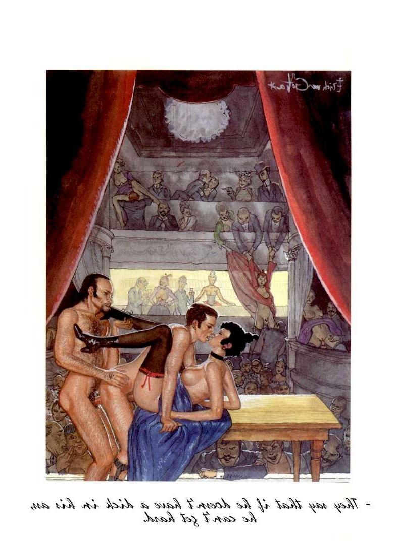 12P Dirty fuck performance in porno comic