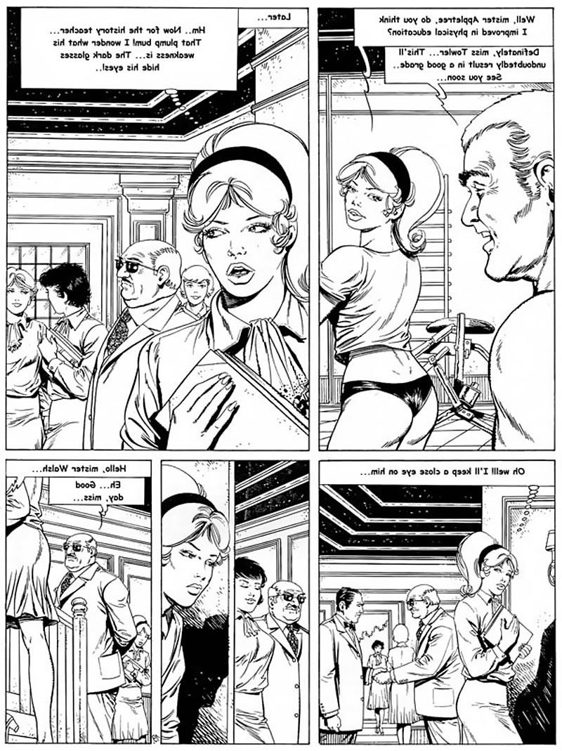 12P Hardcore comic fucking for blonde chick