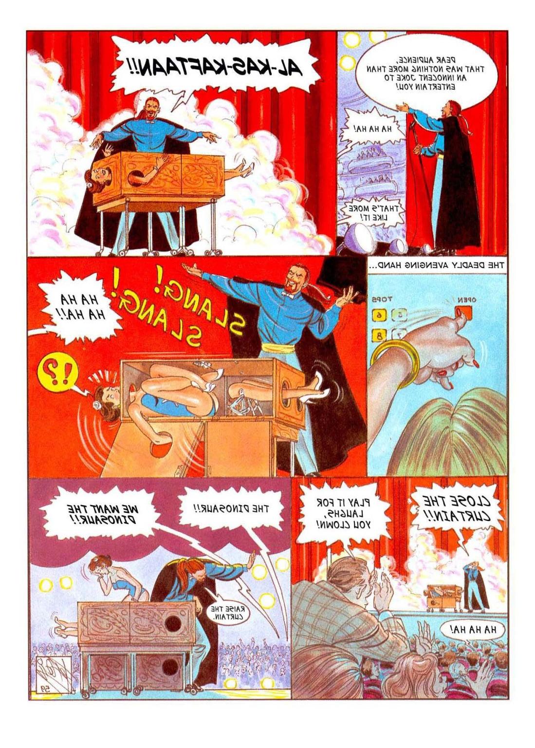 12P Hardcore comic fucking for blonde chick