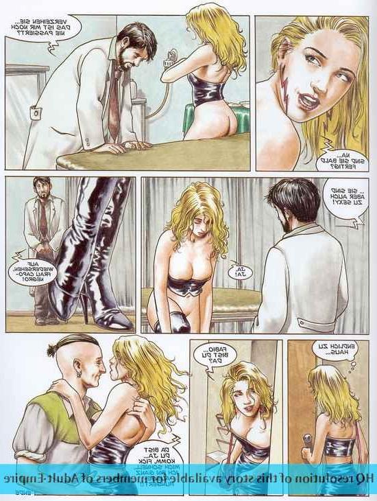 12P Drawn dude chases the girl and fucks her hard