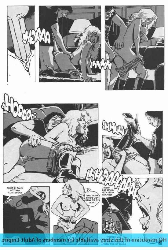 12P Drawn dude chases the girl and fucks her hard