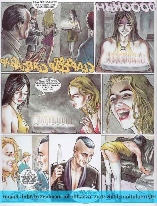 12P Drawn dude chases the girl and fucks her hard