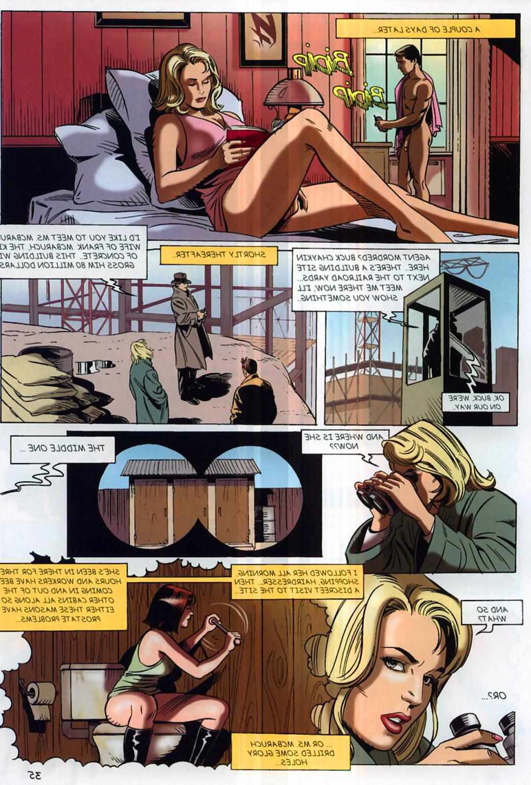12P Sexy comic masturbation and fucking