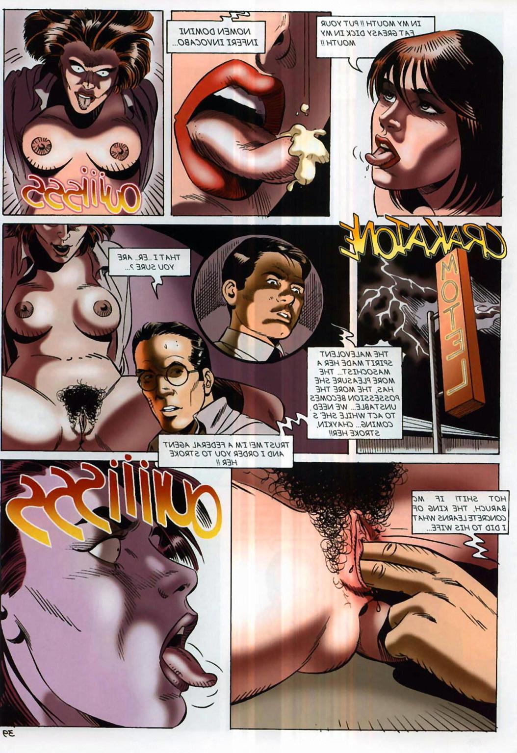 12P Sexy comic masturbation and fucking